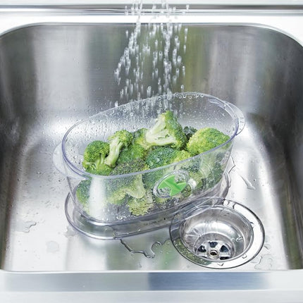 Progressive Prep Solutions by Fresh Fruit, Vegetable, Berry and Lettuce Keeper Fruit & Veggie Keeper 1.9 Quart Green
