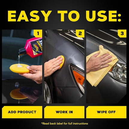 Meguiar's A1216 Cleaner Wax - Liquid - 16 oz.