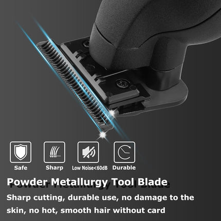 KEMEI 2293 Cordless Zero-Gap T-Blade Hair and Beard Trimmer