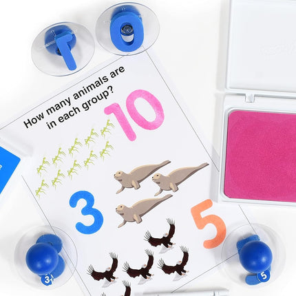 Center Enterprises Inc. Ready2Learn™ Giant Stampers, Numbers 0-9, 10/Set