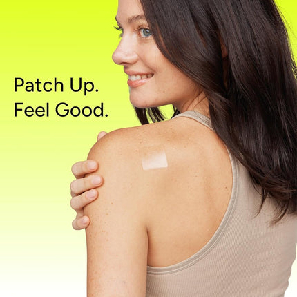 The Patch Remedy Happy Patch | 5‑HTP, L‑Theanine, Rhodiola, Inositol, Vitamin B6 & D3 | 30 Patches