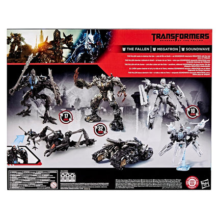 TRANSFORMERS Studio Series Revenge of The Fallen, Converting Action Figure 3-Pack, Robot Toys, Ages 8+ (Amazon Exclusive)