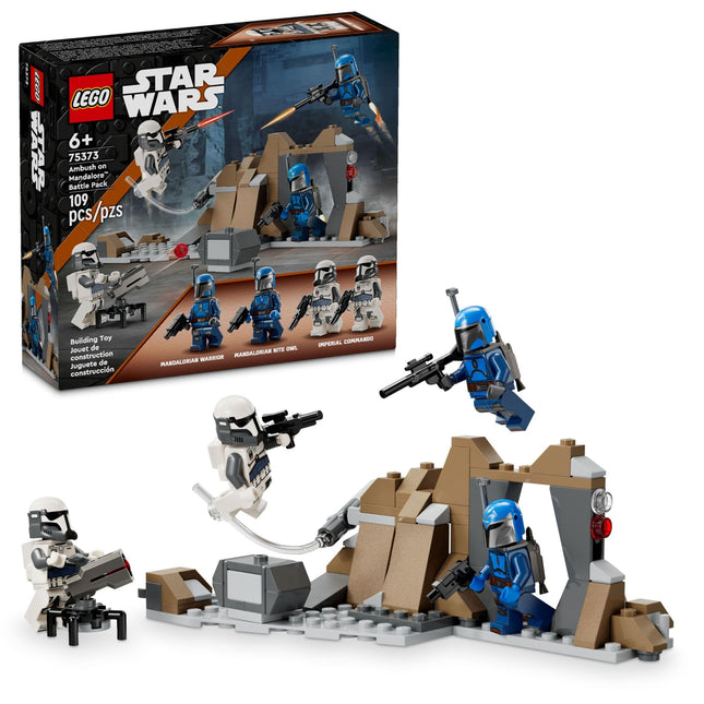 LEGO Star Wars 75373 Mandalorian Ambush on Mandalo