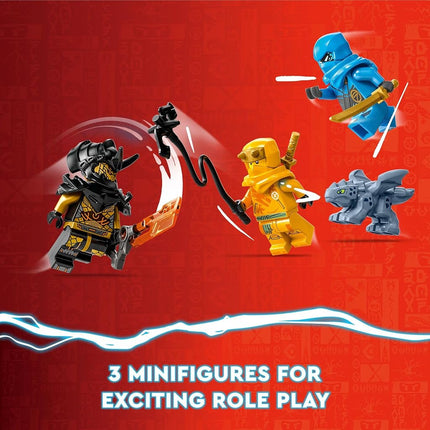 LEGO 71798 Ninjago Nya and Arin's Baby Dragon Battle 4+ 157 Pieces Perfect for Young Builders