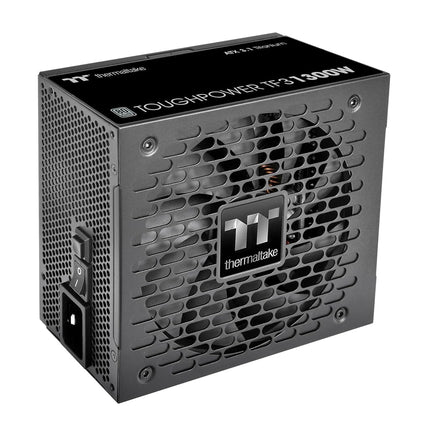 Thermaltake Toughpower TF3 1300W 2x Native PCIe 5.1 12V-2 x 6 Connectors; Dual-Color H++ Connectors; Engraved Flat Cables; Multi/Single Rail OCM Switch; 100% Japanese Capacitors; 80+