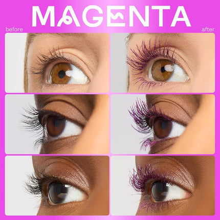 tarte tartelette tubing mascara – Lash Extensions in a Tube, Easy-to-Remove Eye Makeup, Clinically Proven to Volumize & Curl, 24Hr Smudge-Proof Longwear, Vegan & Cruelty-Free, full size, magenta