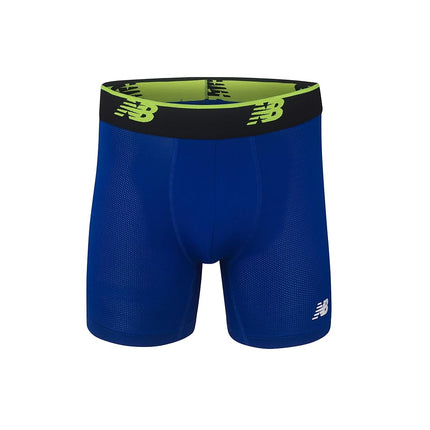 New Balance Men's Mesh 6" No Fly Boxer (3-Pack)
