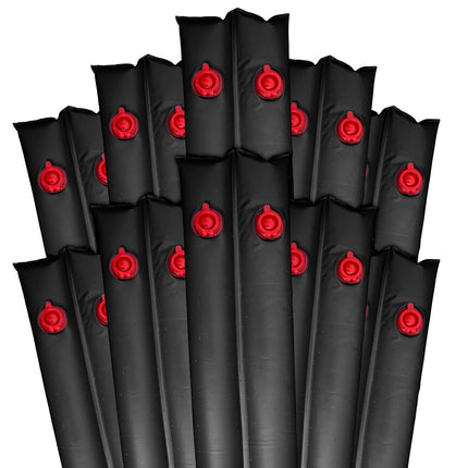 Pool Mate 1-3809-BLK-10 Heavy-Duty 16 Gauge 8-Foot Black Winter Water Bag For Swimming Pool Covers, 10-Pack