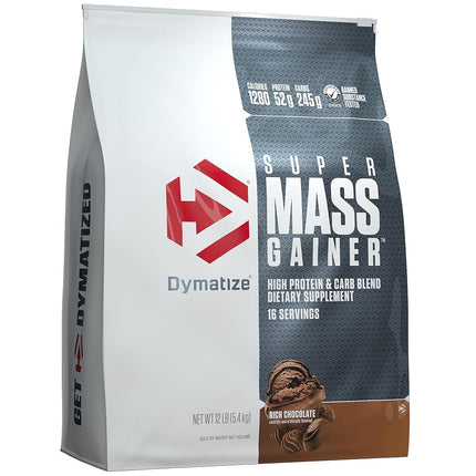 Dymatize Super Mass Gainer - Rich Chocolate, 5.44 