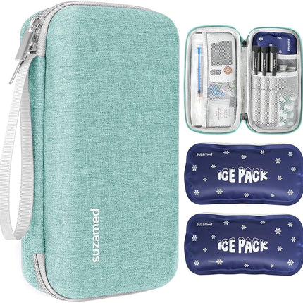 Suzamed Insulin Cooler Travel Case, EVA Insulation