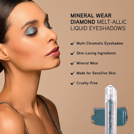 Physicians Formula Mineral Wear Diamond Melt-allic Liquid Eyeshadow Precious Purple