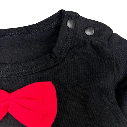 Dressy Daisy Baby Boy Mouse Romper Halloween Costume Bodysuit Party Dress Up Outfit with Mouse Ears Hat Size 12-18 Months