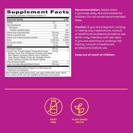 Alive! Premium Hair, Skin and Nails Multivitamin with Biotin and Collagen, 60 Count