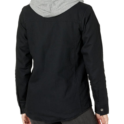 Chaqueta camisera con capucha Duck para mujer Dickies, Negro, XS