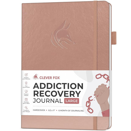 Clever Fox Addiction Recovery Journal, Daily Sobri