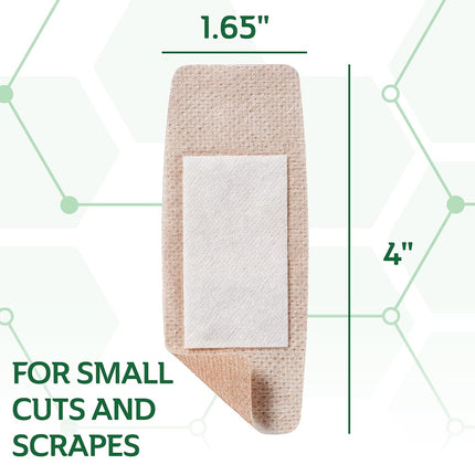 CURAD Truly Ouchless Extra Large Silicone Bandages, Flexible Fabric, 8 count