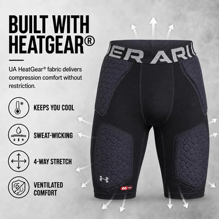 Under Armour Gameday Armour Football Pants, Unisex Adults, Black, S