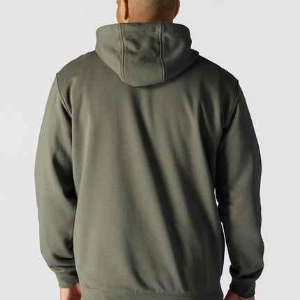 Carhartt Men's Loose Midweight Logo Sleeve Print Pullover Hoodie Sweatshirt, G5