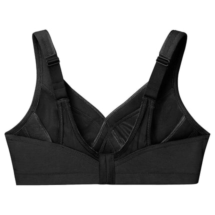 Glamorise MagicLift Seamless Sports Wirefree Bra 1006 (Women's & Women's Plus) Black