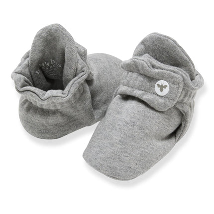 Burt's Bees Baby Unisex Booties Organic Cotton New