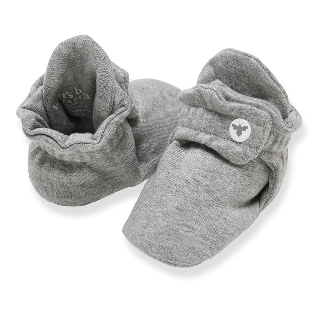 Burt's Bees Baby Unisex Booties Organic Cotton New