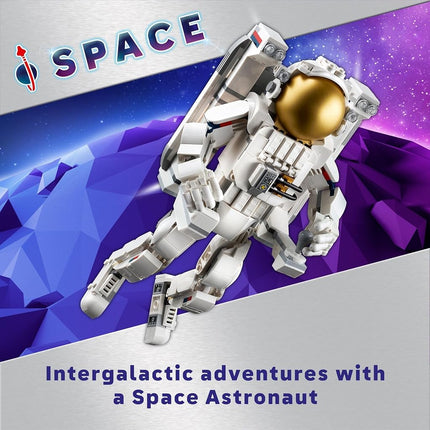 LEGO® Creator Space Astronaut 31152 Kids' Viper Jet Model Set, Space-Themed Toy for Boys and Girls Aged 9 Years Old and Over