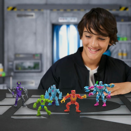 MrBeast Lab Hybrids Mega Pack, 5 Complete Buildable Figures
