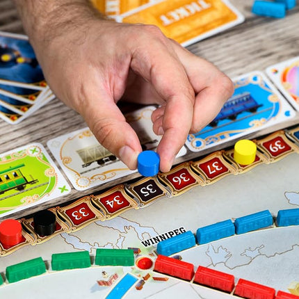 Asmodee | Ticket to Ride Refresh | Family Board Game | Ages 8+ | 2-5 Players | 30-60 Minutes Playing Time