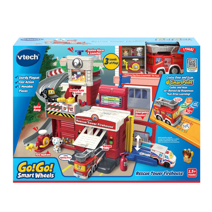 VTech Go! Go! Smart Wheels Parque de Bomberos Torre de Rescate