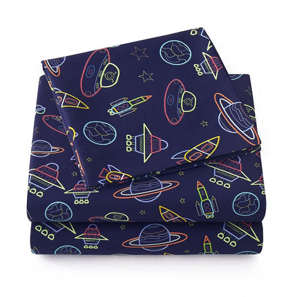 1500 Supreme Kids Bed Sheet Collection - Fun Color