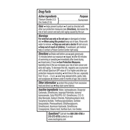 Neutrogena Purescreen+ Tinted Sunscreen for Face with SPF 30, Broad Spectrum Mineral Sunscreen with Zinc Oxide and Vitamin E, Water Resistant, Fragrance Free, Medium, 1.1 fl oz