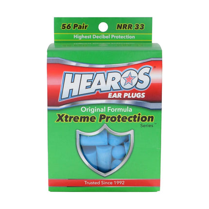 HEAROS Xtreme Protection Series Ear Plugs, Blue, 5