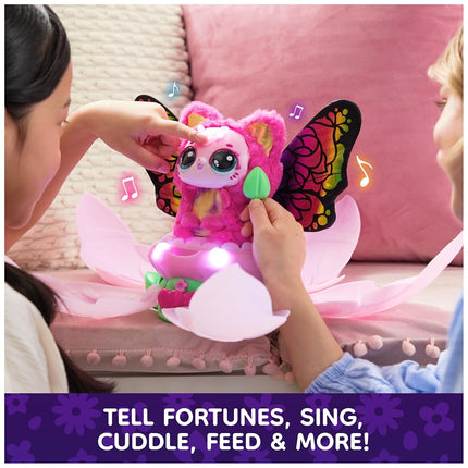 Hatchimals Bloomables Kittyfly Surprise Interactive Toy & Flower, Ages 5+