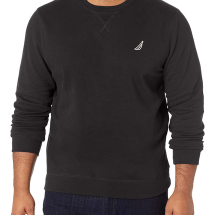 Nautica Men's Basic Crew Neck Fleece Sweatshirt, T