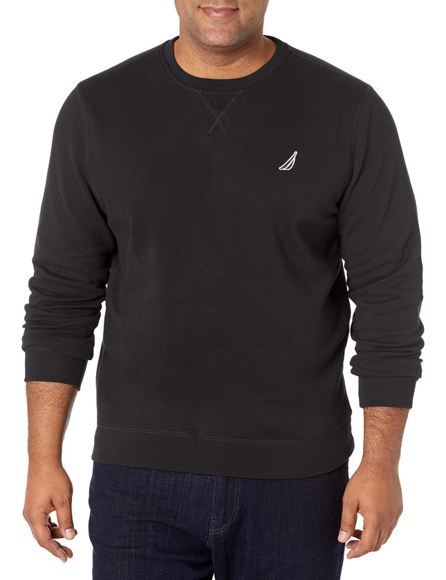Nautica Men's Basic Crew Neck Fleece Sweatshirt, T