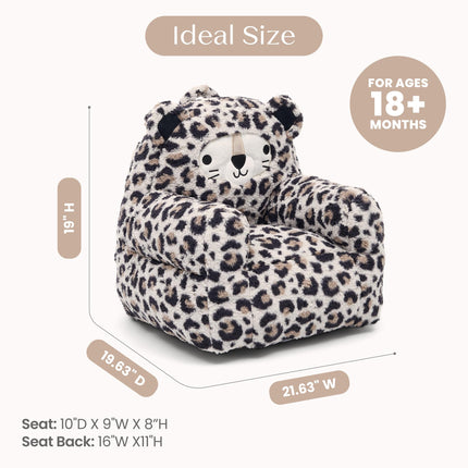 Delta Children Cozee Buddy Chair, Leopard