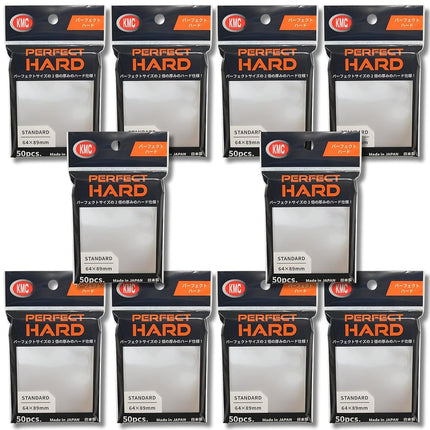 KMC 10 Set Card Barrier Sleeve Perfect Hard from J
