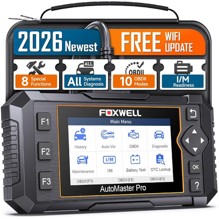 2026 FOXWELL NT624 Elite OBD2 Scanner, All-System 