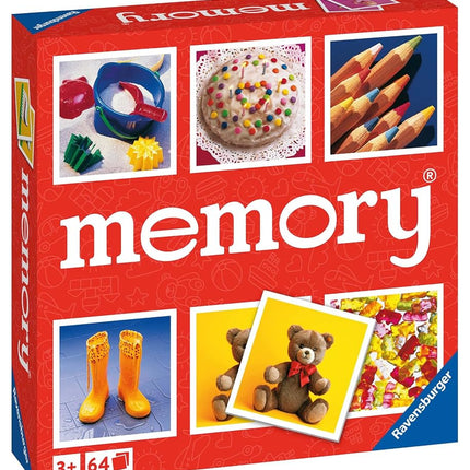 Ravensburger Junior Memory Game - Matching Picture Snap Pairs For Kids Age 3 Years Up - Educational Todder Toy