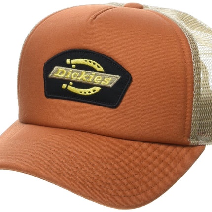 Dickies Mens Mid Pro Foam Trucker Hat, Brown, One 