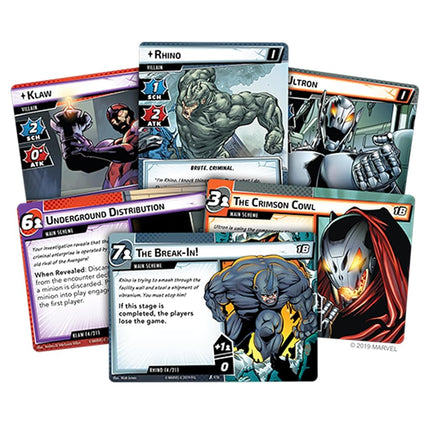 Fantasy Flight Games FFGMC01 Marvel Champions LCG - Juego de Cartas Evolutivo Juego Base