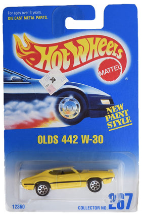 Hot Wheels Olds 442 W-30, [Yellow] #267 7spoke
