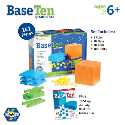 Learning Resources Brights! Base Ten Starter Set