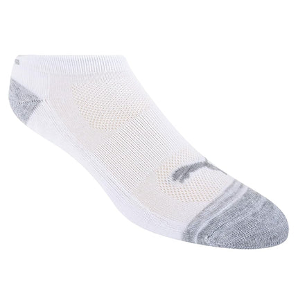 PUMA Women's 8 Pack Low Cut Socks, White 9-11