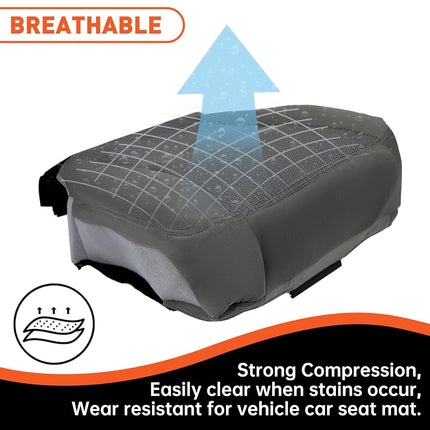 ECOTRIC Driver Seat Bottom Cloth Cover Replacement Fits Dodge Ram 2006-2008 SLT 1500 and 2006-2009 SLT 2500 3500