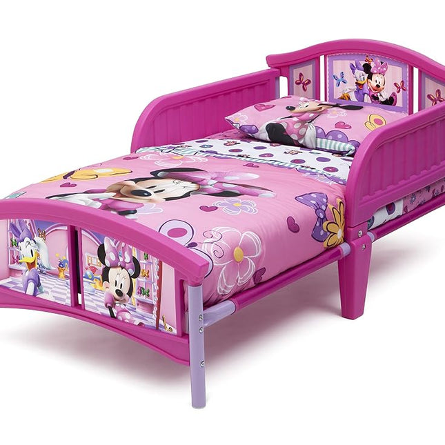 Delta Children Plastic Toddler Bed, Disney Minnie Mouse by Delta Children