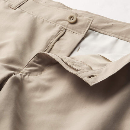 Nautica Boys' Performance Short, Khaki, 6