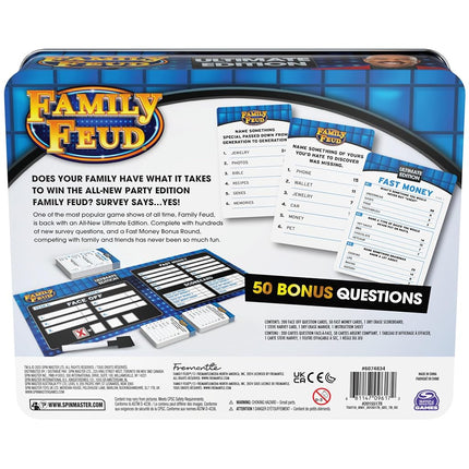 Spin Master Games Family Feud: Ultimate Edition Board Game