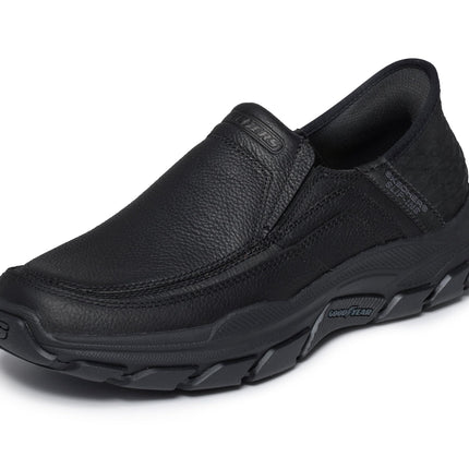 Skechers USA Men's Respected-Elgin Slip-On, Bbk ( 