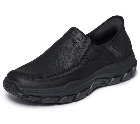 Skechers USA Men's Respected-Elgin Slip-On, Bbk ( 